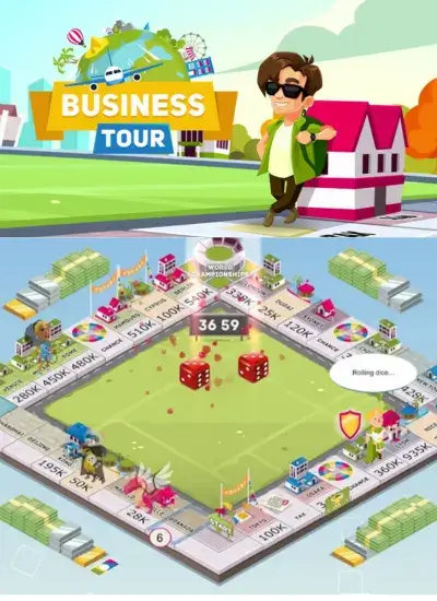 Top 10 Games Like MONOPOLY GO! 18 Business Tour game like Monopoly Go