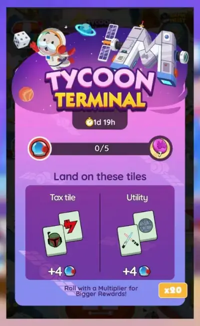 Monopoly Go Event Tycoon Empire