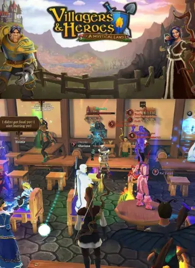 Top 10 Games Like MONOPOLY GO! 20 Villagers & Heroes game like Monopoly Go