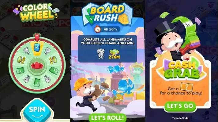 Home 52 MONOPOLY GO MOD APK DAILY EVENTS