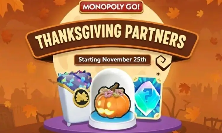 Monopoly Go Thanksgiving Event